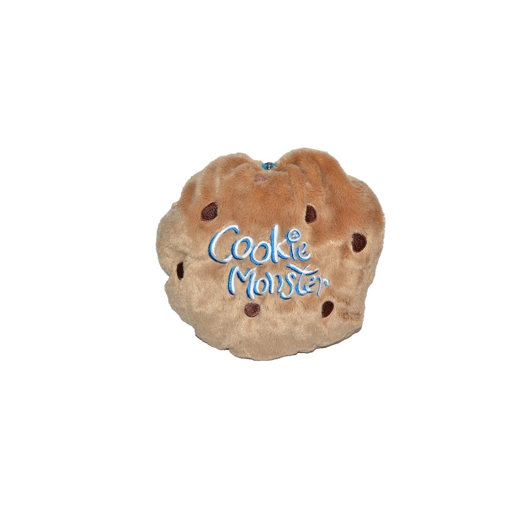 Sesame Street COOKIE MONSTER Reversible SeaWorld Busch Gardens Plush Toy 15 inch